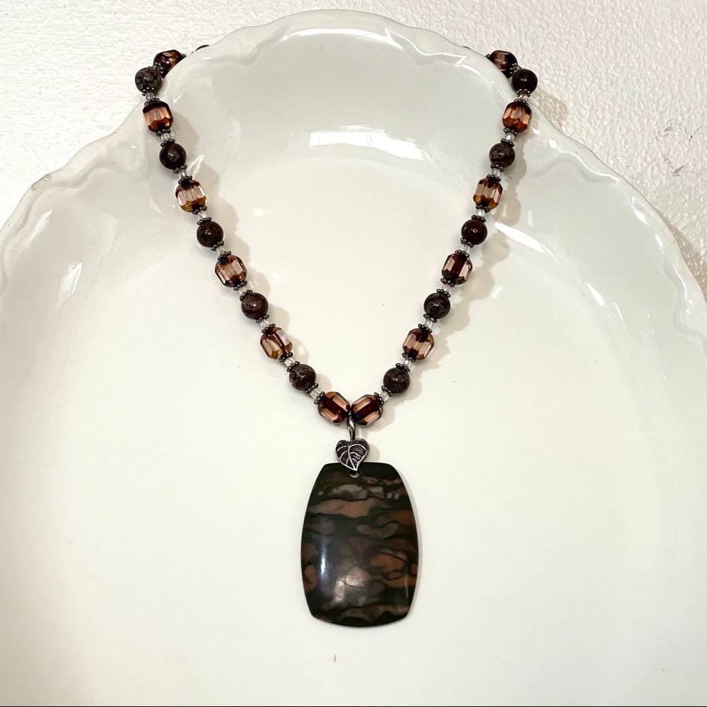 Joshua Benbassat Jasper necklace Beautiful!